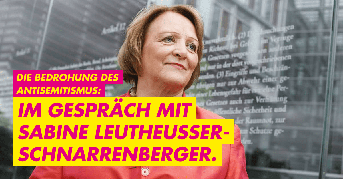 Sabine Leutheusser-Schnarrenberger in Münster